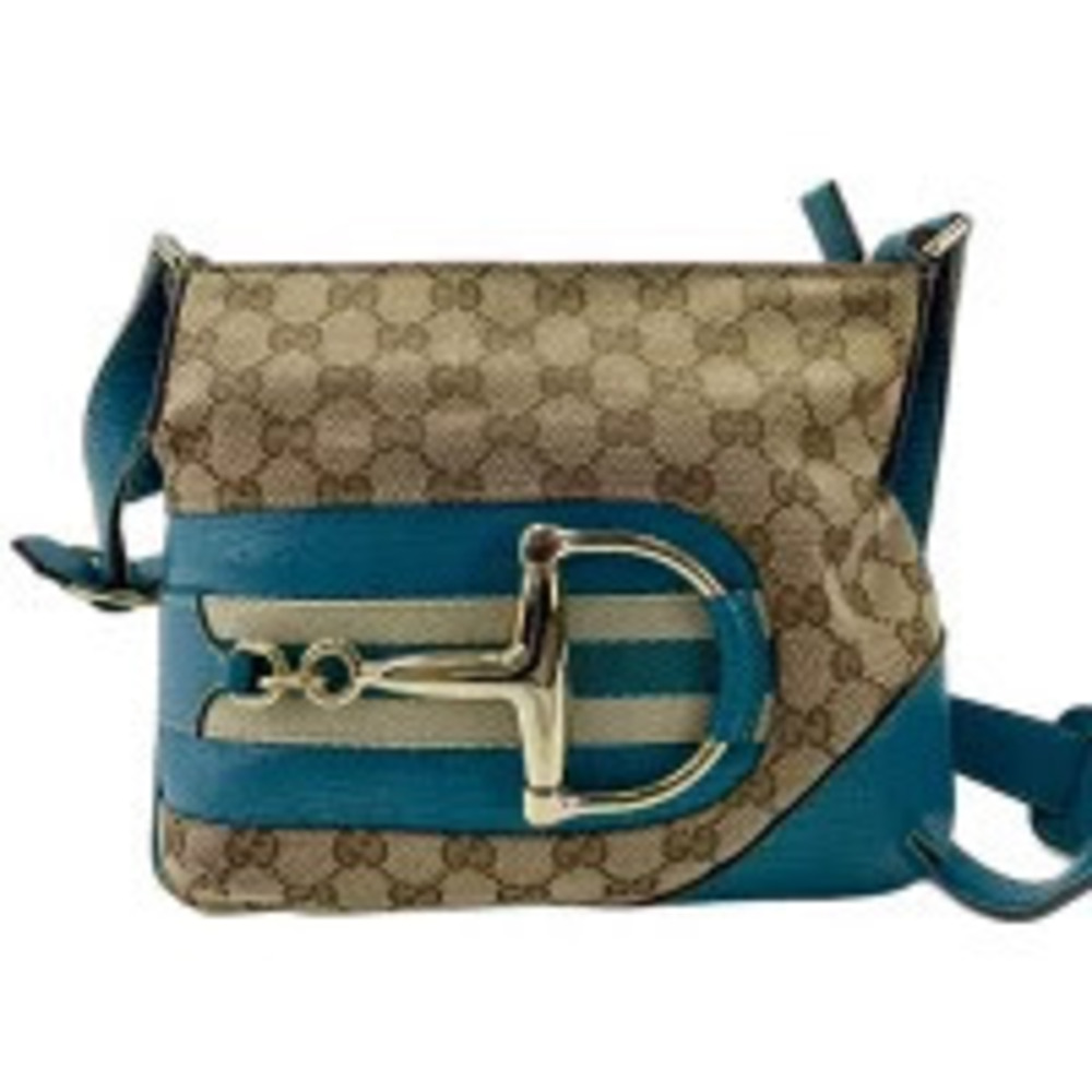 Gucci Horsebit Shoulder Bag Brown